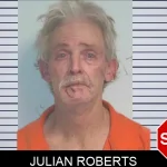 Julian Roberts mugshot