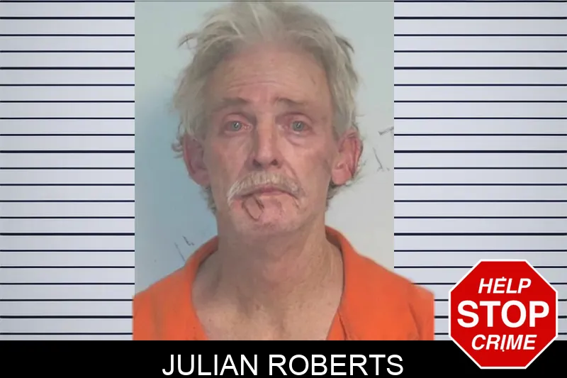 Julian Roberts mugshot