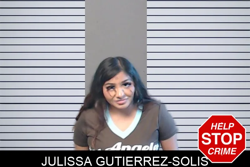 Julissa Gutierrez-Solis mugshot