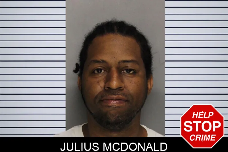 Julius McDonald mugshot
