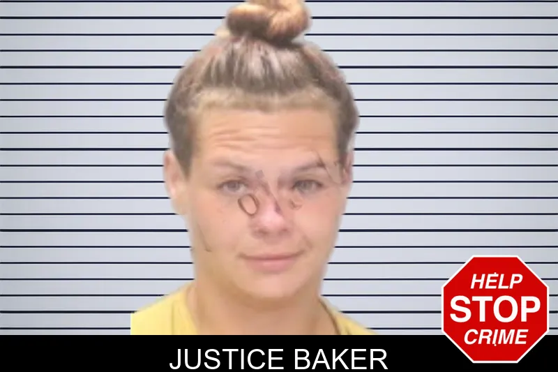 Justice Baker mugshot