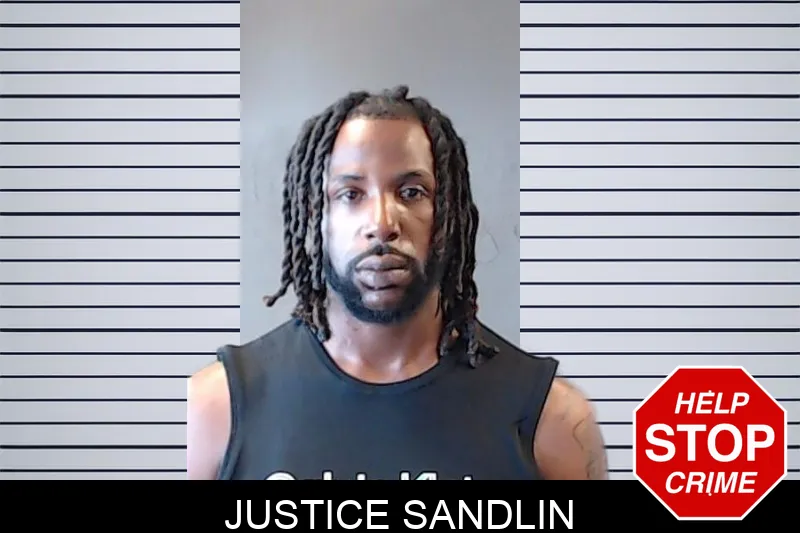 Justice Sandlin mugshot