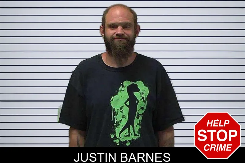 Justin Barnes mugshot