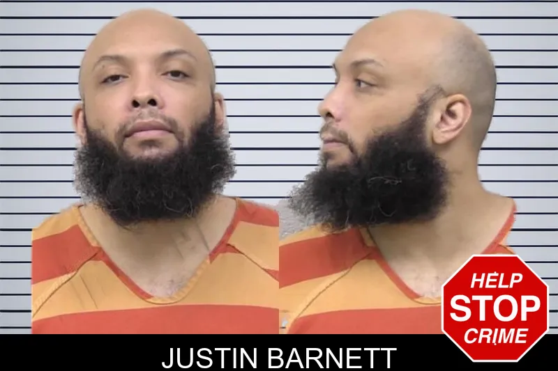 Justin Barnett mugshot