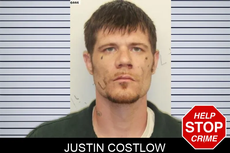 Justin Costlow mugshot