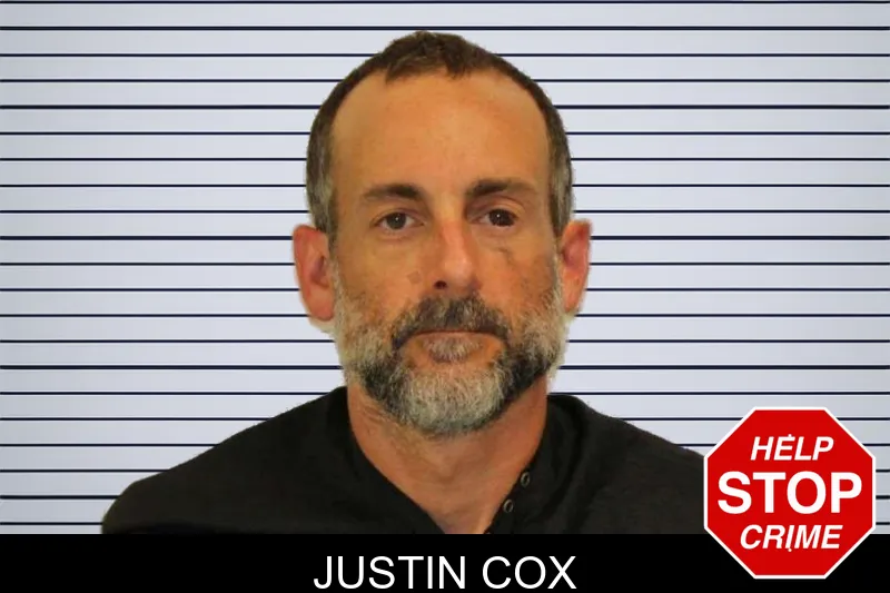 Justin Cox mugshot