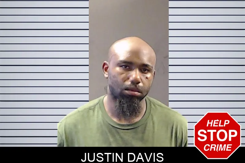 Justin Davis mugshot