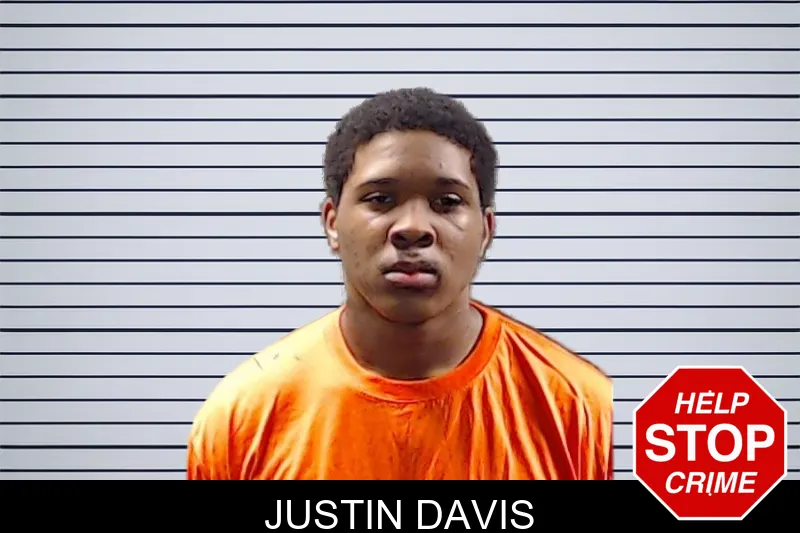 Justin Davis mugshot