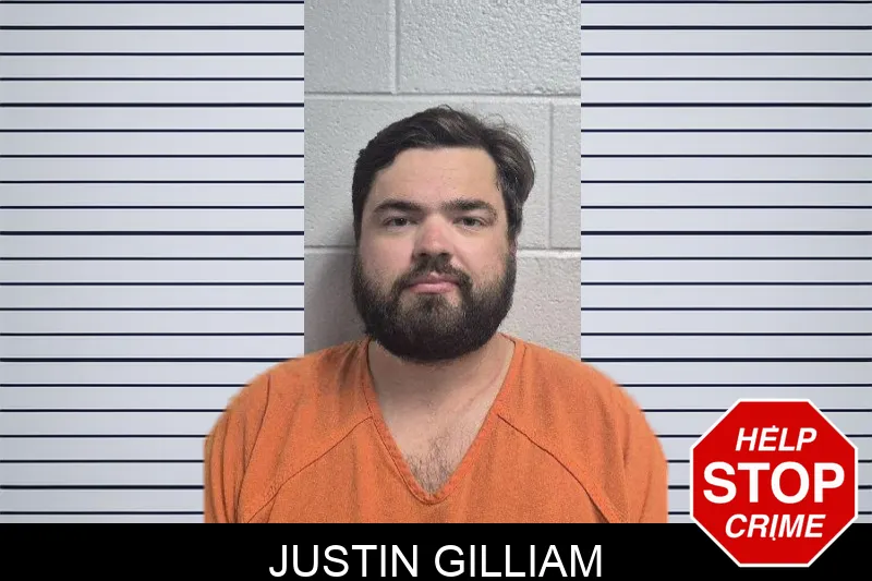 Justin Gilliam mugshot