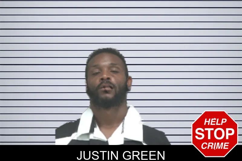 Justin Green mugshot