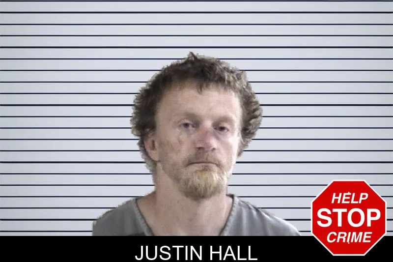 Justin Hall mugshot