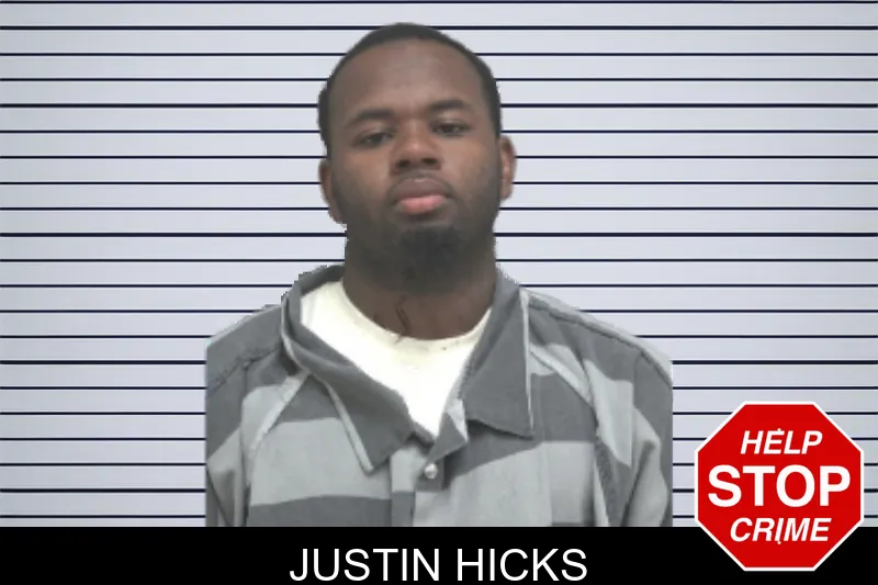 Justin Hicks mugshot