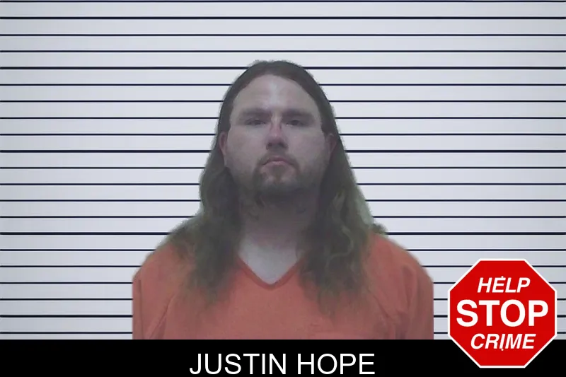 Justin Hope mugshot