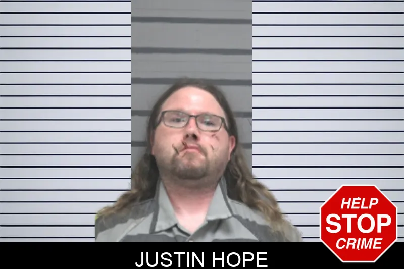 Justin Hope mugshot