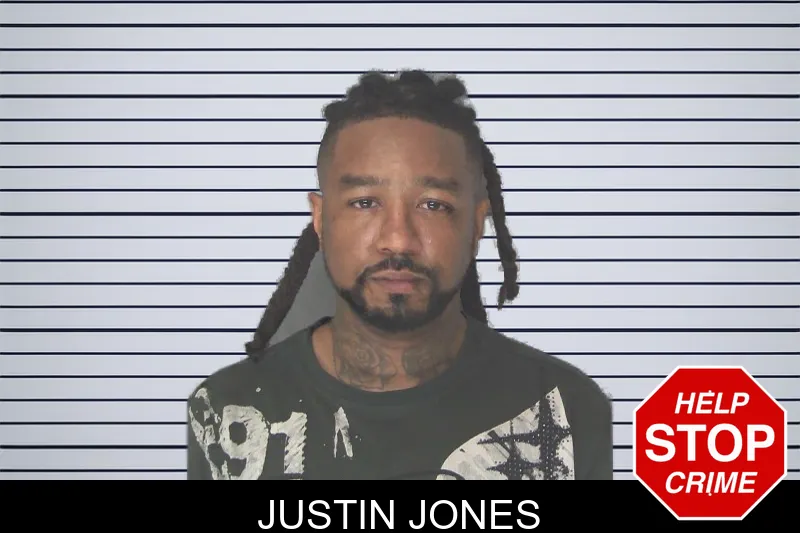 Justin Jones mugshot