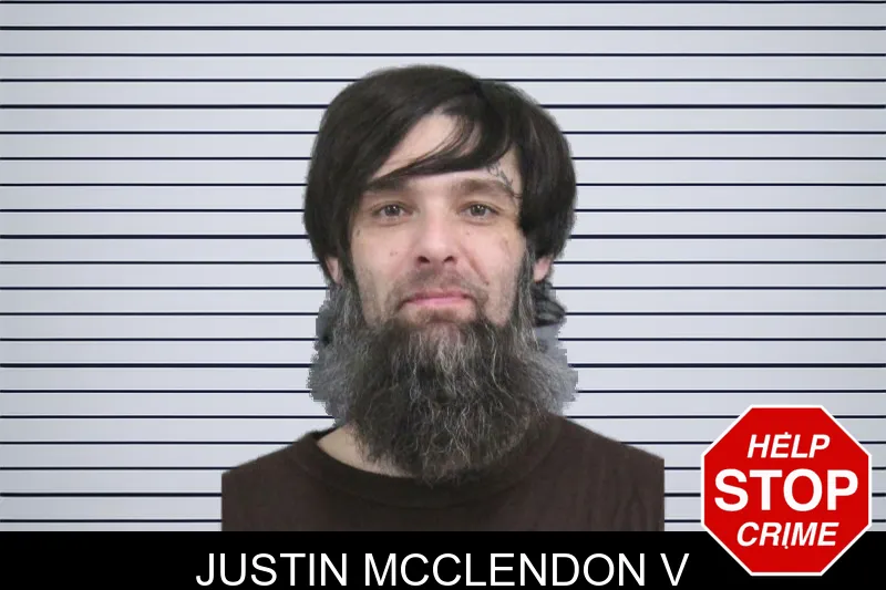 Justin McClendon V mugshot