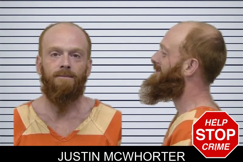 Justin McWhorter mugshot