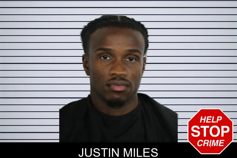 Justin Miles mugshot