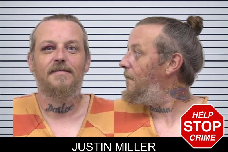 Justin Miller mugshot