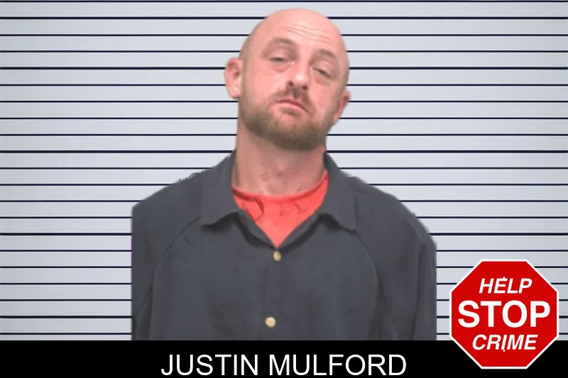 Justin Mulford mugshot