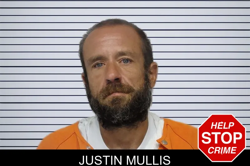 Justin Mullis mugshot