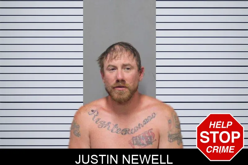 Justin Newell mugshot