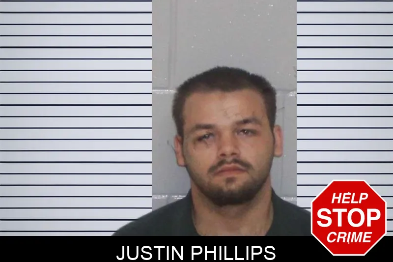 Justin Phillips mugshot