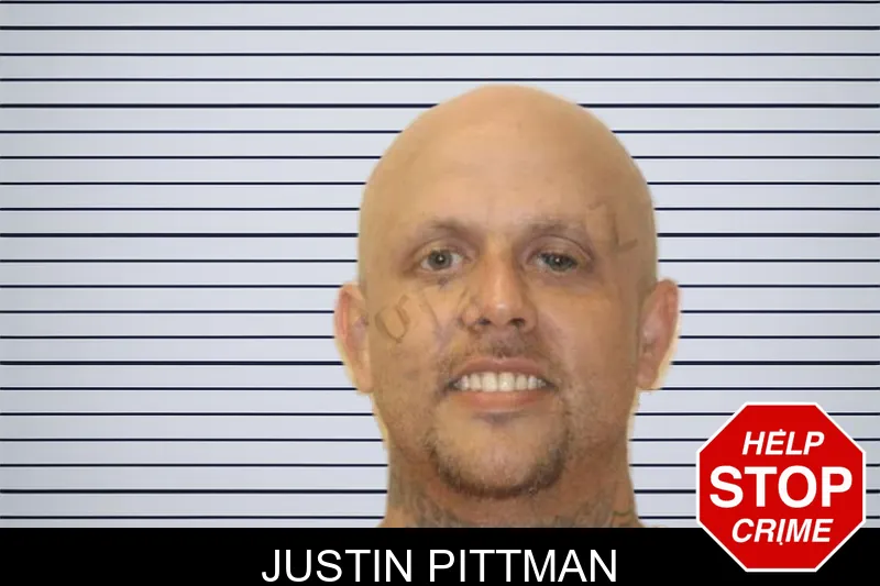 Justin Pittman mugshot