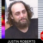 Justin Roberts mugshot