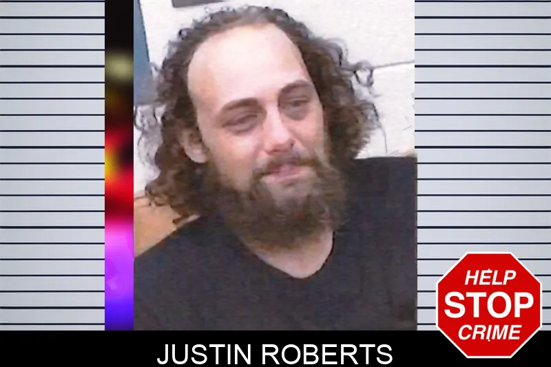 Justin Roberts mugshot