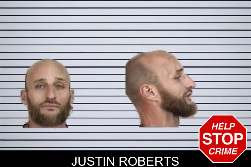 Justin Roberts mugshot