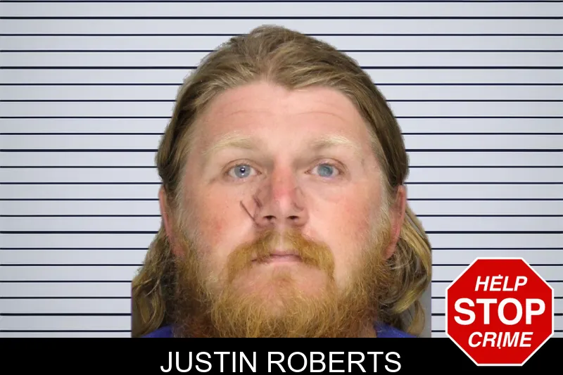 Justin Roberts mugshot