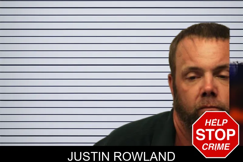 Justin Rowland mugshot