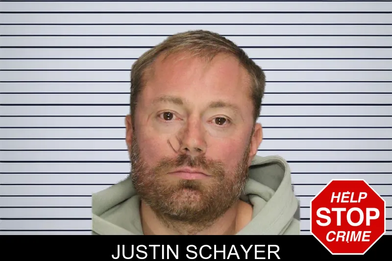 Justin Schayer mugshot