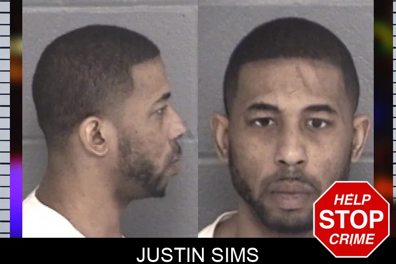 Justin Sims mugshot