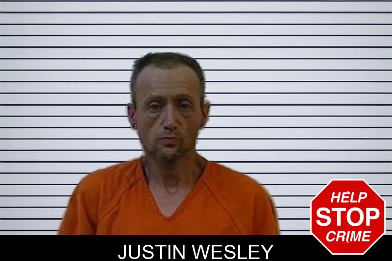 Justin Wesley mugshot
