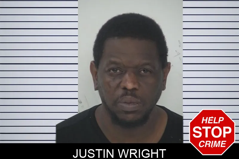 Justin Wright mugshot