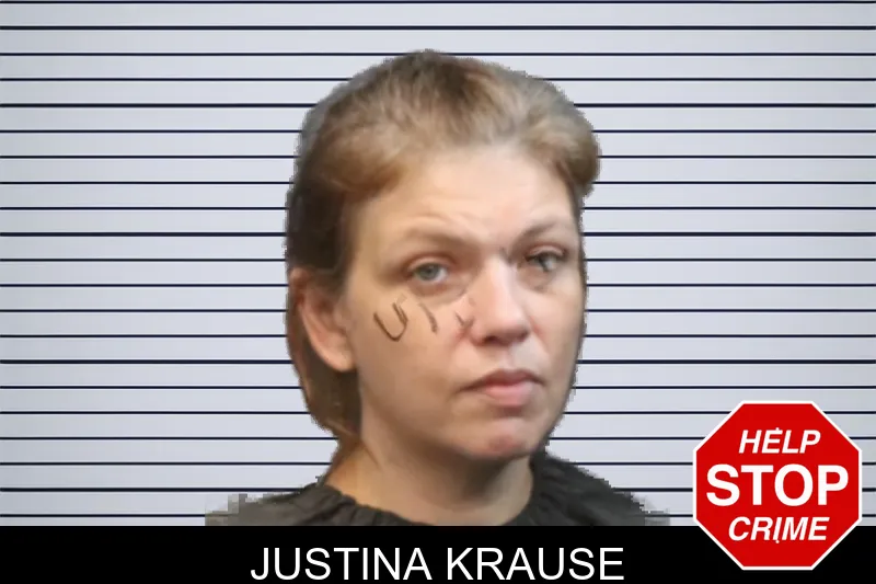 Justina Krause mugshot