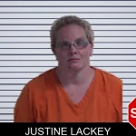 Justine Lackey mugshot