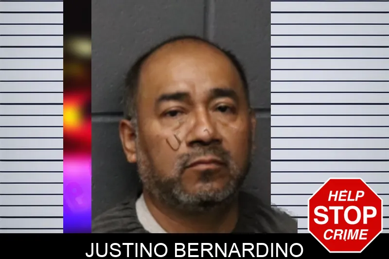 Justino Bernardino mugshot