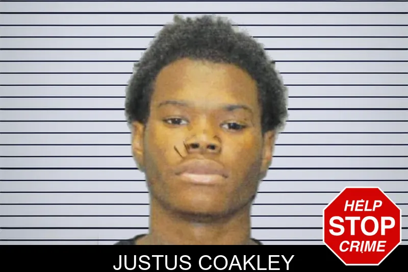 Justus Coakley mugshot