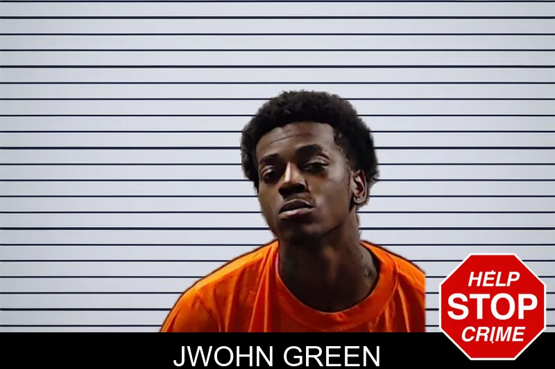 Jwohn Green mugshot