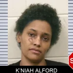K’Niah Alford mugshot