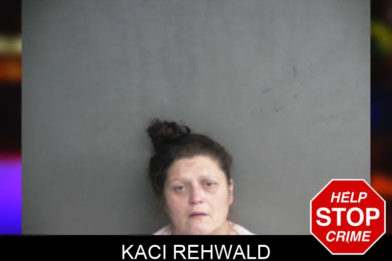 Kaci Rehwald mugshot