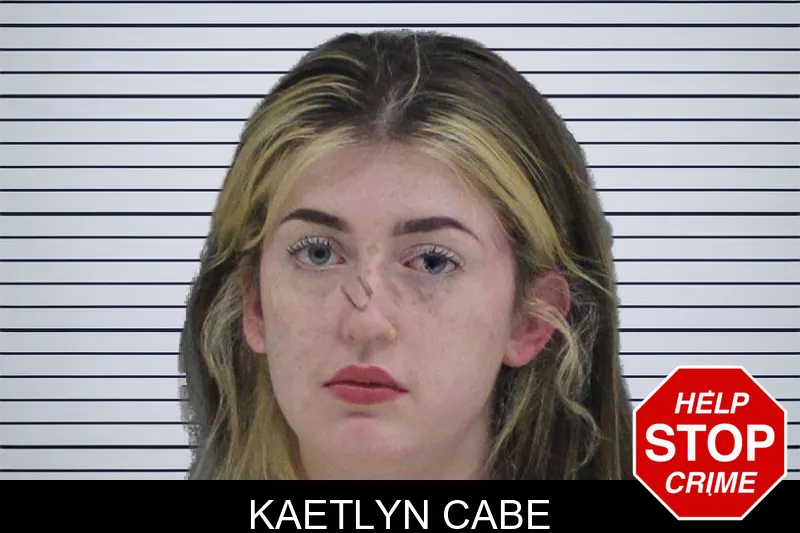 Kaetlyn Cabe mugshot