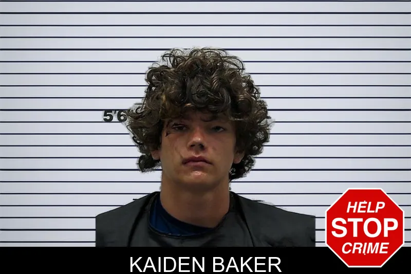 Kaiden Baker mugshot