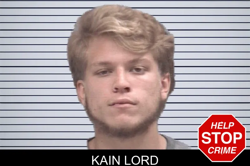 Kain Lord mugshot