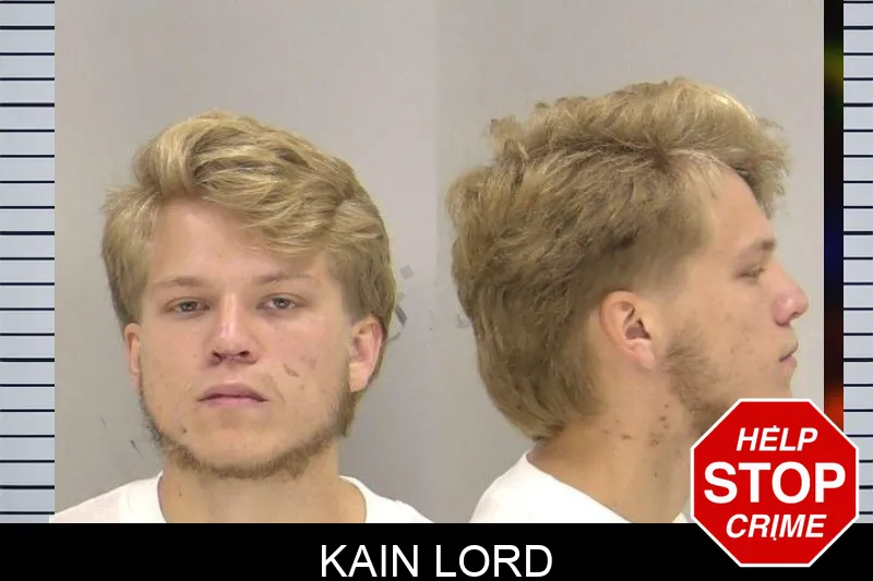 Kain Lord mugshot