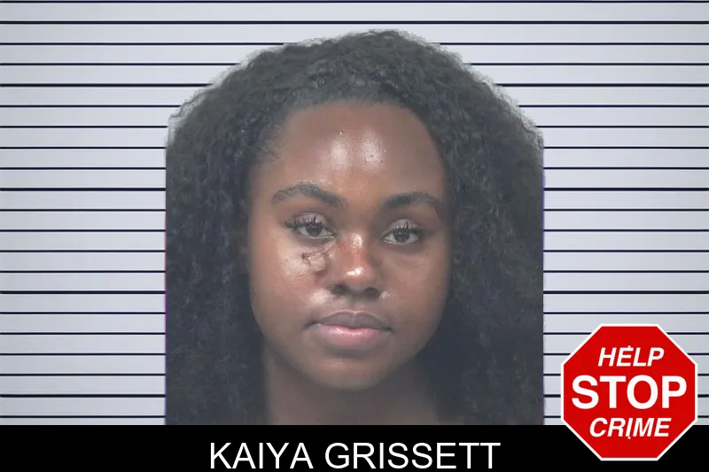 Kaiya Grissett mugshot