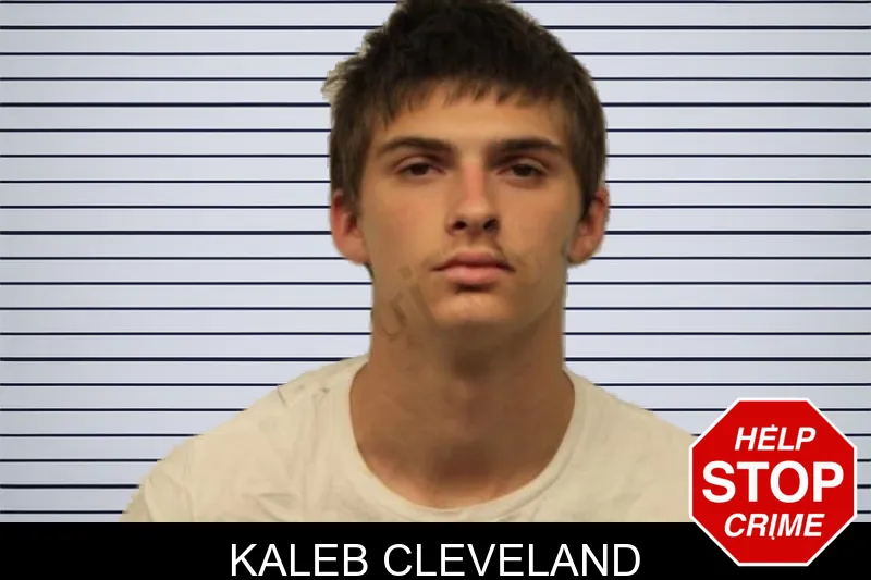 Kaleb Cleveland mugshot